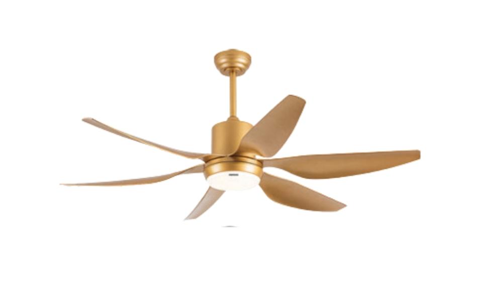 Quạt trần 6 cánh Nanoco NCF5462 màu bạc/ màu vàng ánh kim