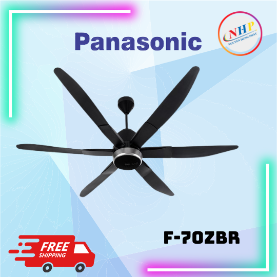 Quạt Trần Panasonic F-70ZBP – Giải Pháp Làm Mát Cao Cấp Cho Mọi Công Trình Hiện Đại