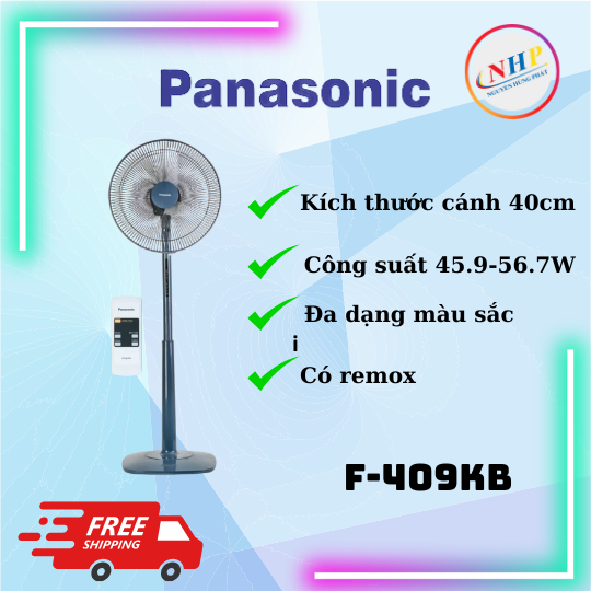 Câu Chuyện Mùa Hè Và Chiếc Quạt Đứng Panasonic F409KB
