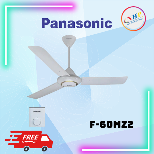 Quạt Trần Panasonic 3 Cánh F-60MZ2 – Giải Pháp Làm Mát Hiệu Quả, Tiết Kiệm Điện