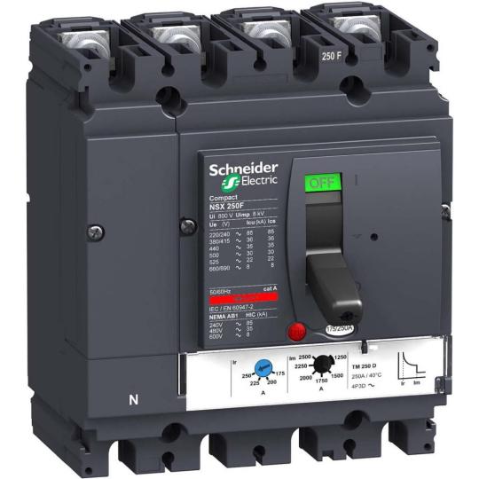 Cầu Dao MCCB Schneider - Giải Pháp Bảo Vệ An Toàn Cho Nhà Máy, Xí Nghiệp, Xưởng Sản Xuất