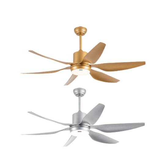 Quạt trần 6 cánh Nanoco NCF5462 màu bạc/ màu vàng ánh kim