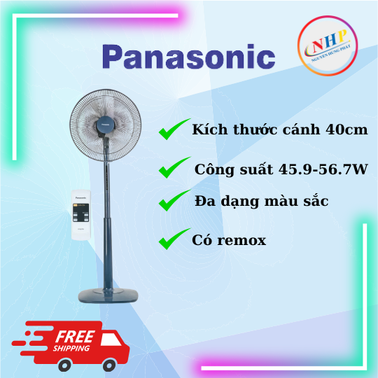 Câu Chuyện Mùa Hè Và Chiếc Quạt Đứng Panasonic F409KB